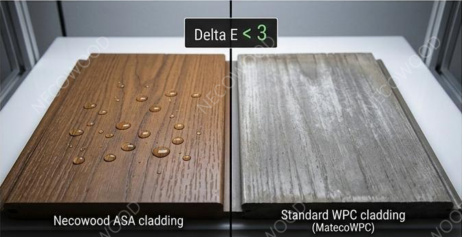 Uji Perbandingan Pudarnya UV Necowood ASA vs WPC Standar